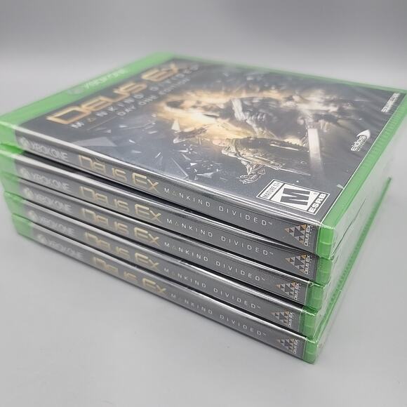 Deus Ex: Mankind Divided - Xbox One Lot of 5 Factory Sealed - Picture 4 of 9